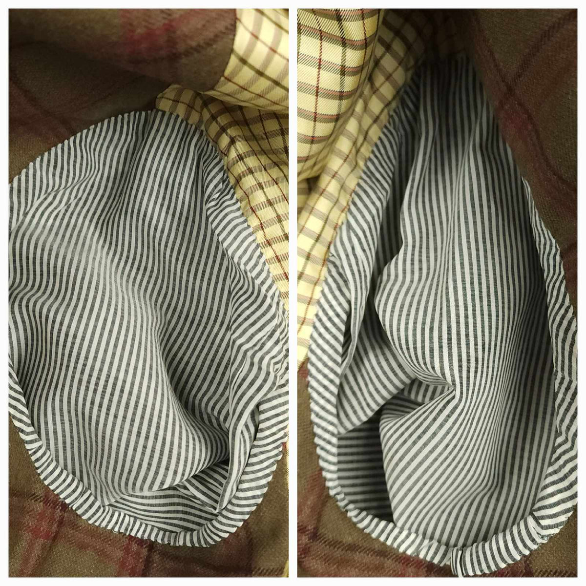 Crittenden Modern Fit Brushed Wool Patch Pocket Plaid Sport Coat 44L