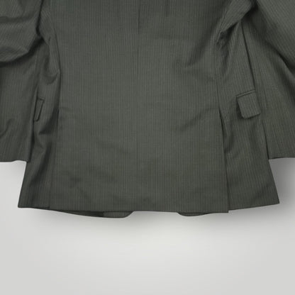 Modern Fit Wool Pinstripe Suit 38R/32S