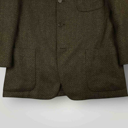 Vintage Ermenegildo Zegna Soft Unstructured Cashmere Relaxed Fit Sport Coat 42R