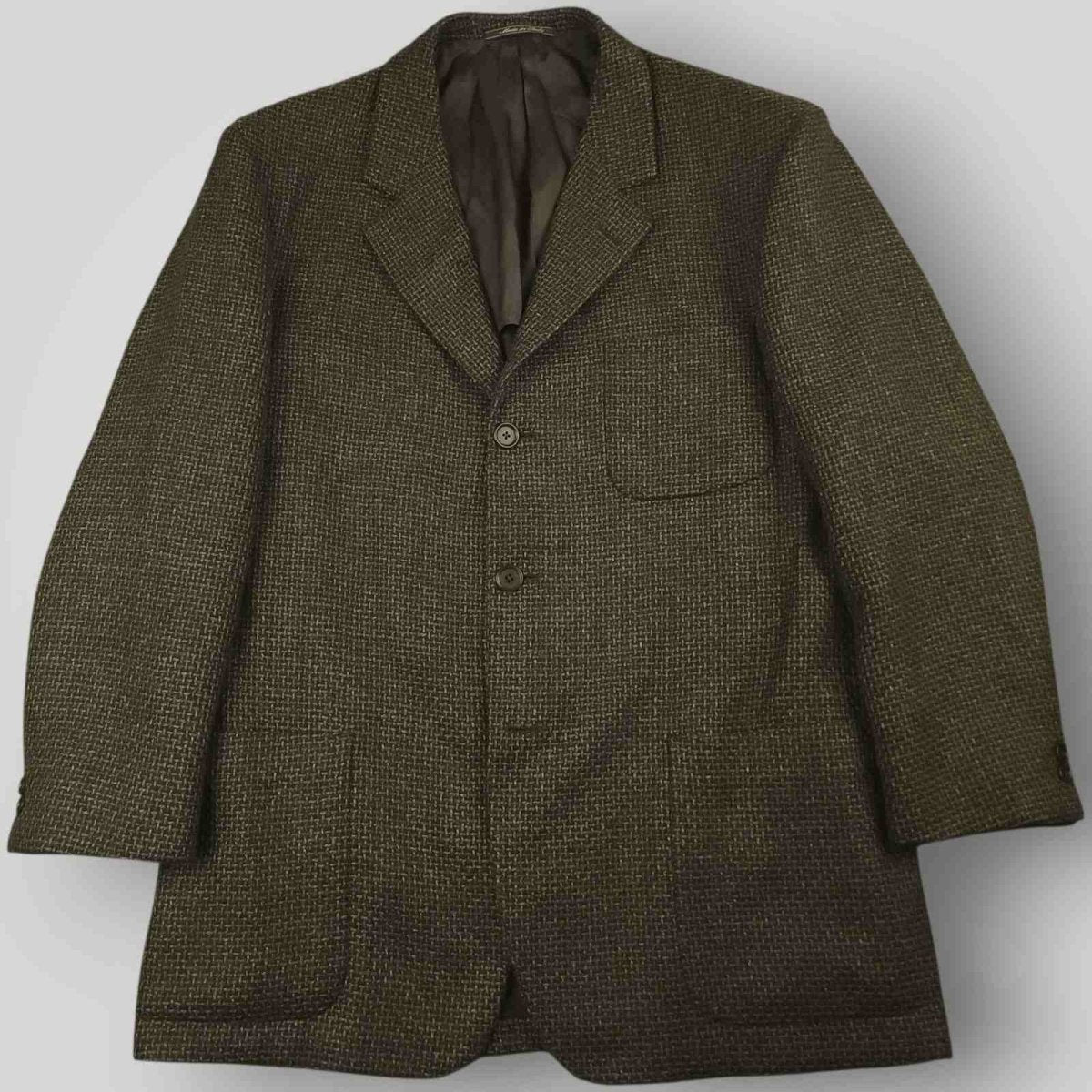 Vintage Ermenegildo Zegna Soft Unstructured Cashmere Relaxed Fit Sport Coat 42R