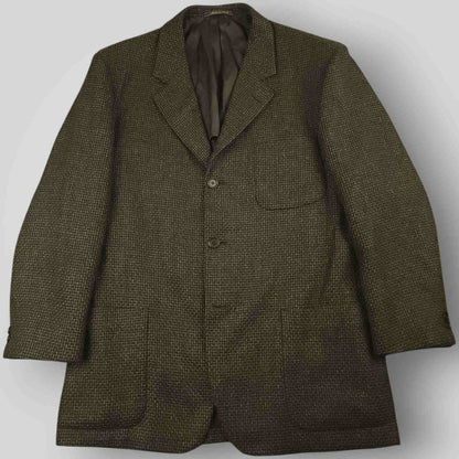 Vintage Ermenegildo Zegna Soft Unstructured Cashmere Relaxed Fit Sport Coat 42R