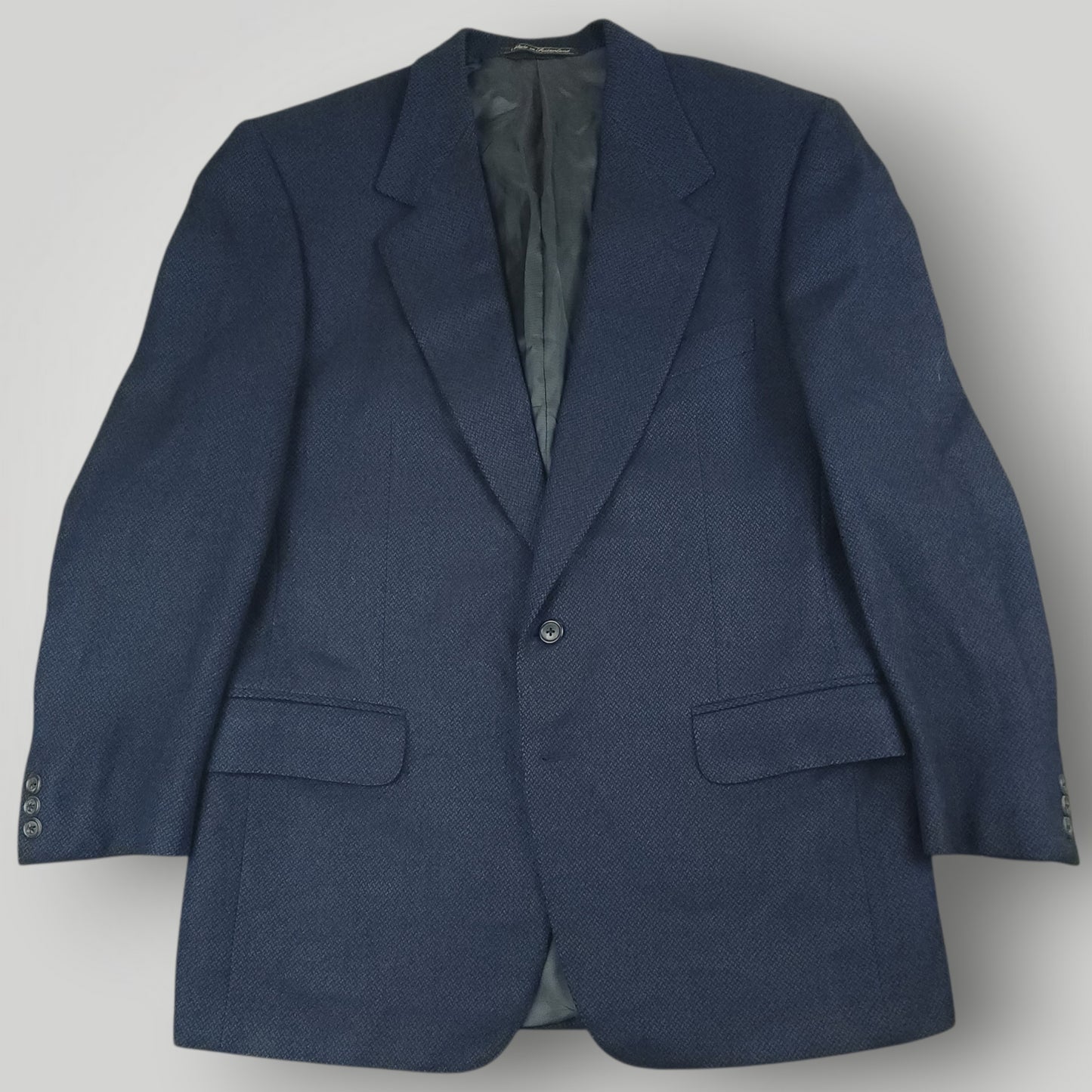 Basketweave Italian Wool Modern Fit Sport Coat 42S