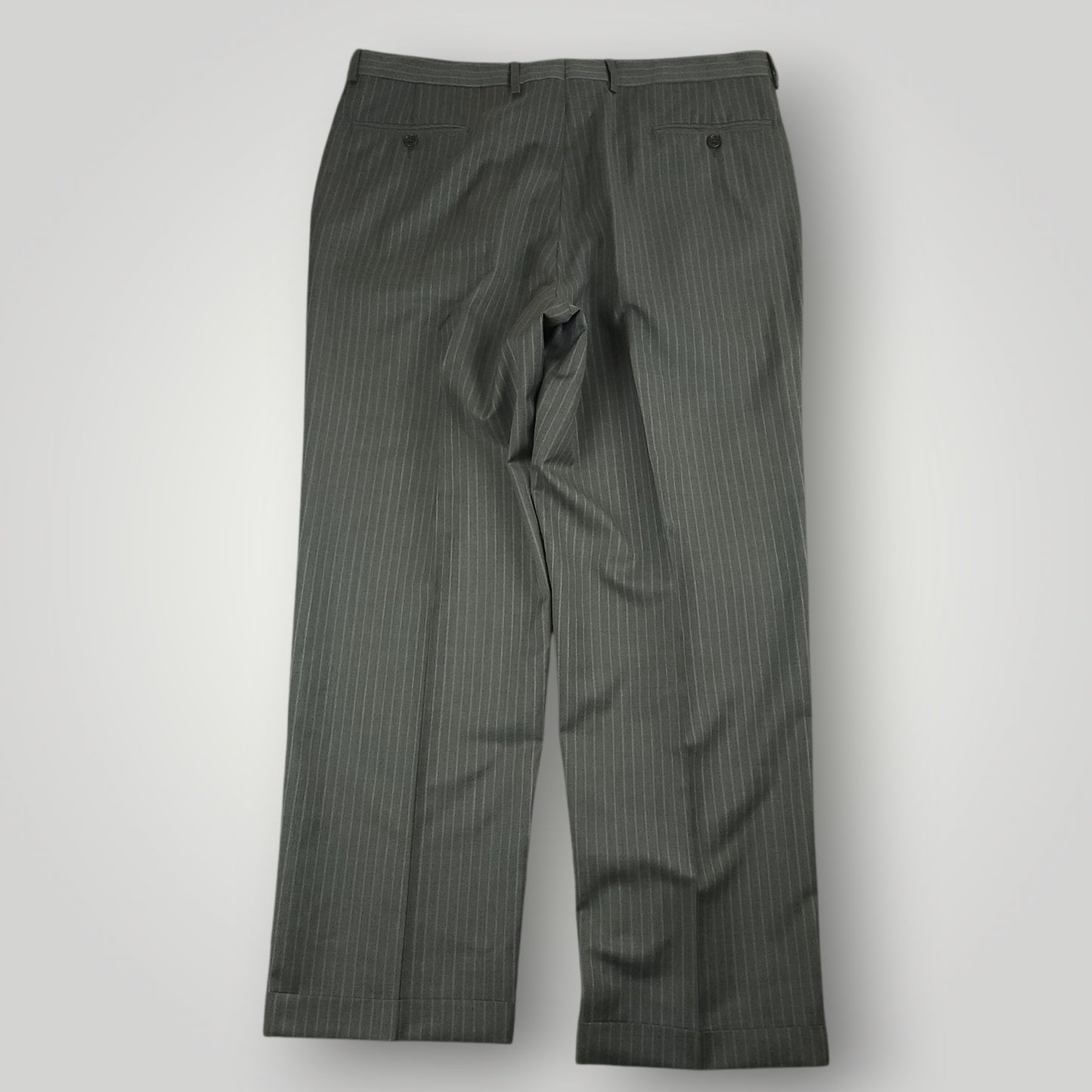 Rear view of Ermenegildo Zegna Traveller suit trousers