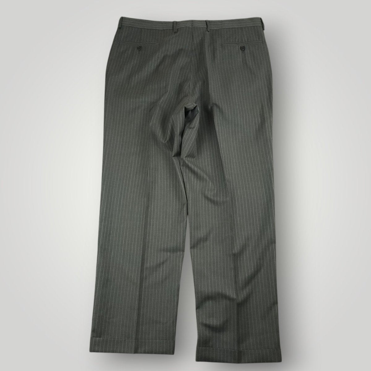 Rear view of Ermenegildo Zegna Traveller suit trousers