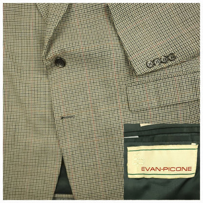 Vintage 90s Classic Fit Gun Club Check Wool Sport Coat 44R