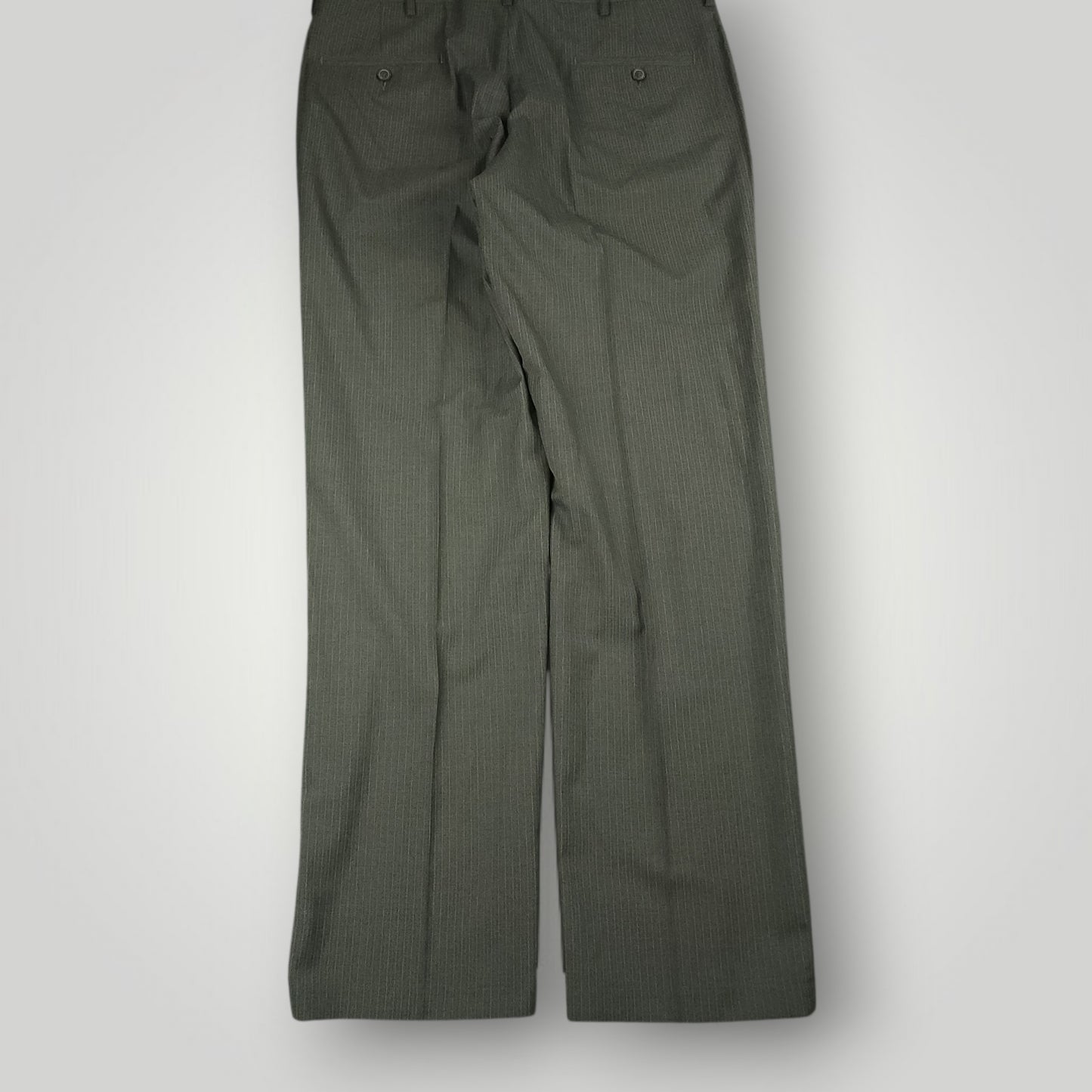 Modern Fit Performance Travel Pinstripe Suit 44L/36R