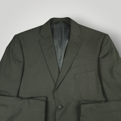 Modern Fit Performance Travel Pinstripe Suit 44L/36R