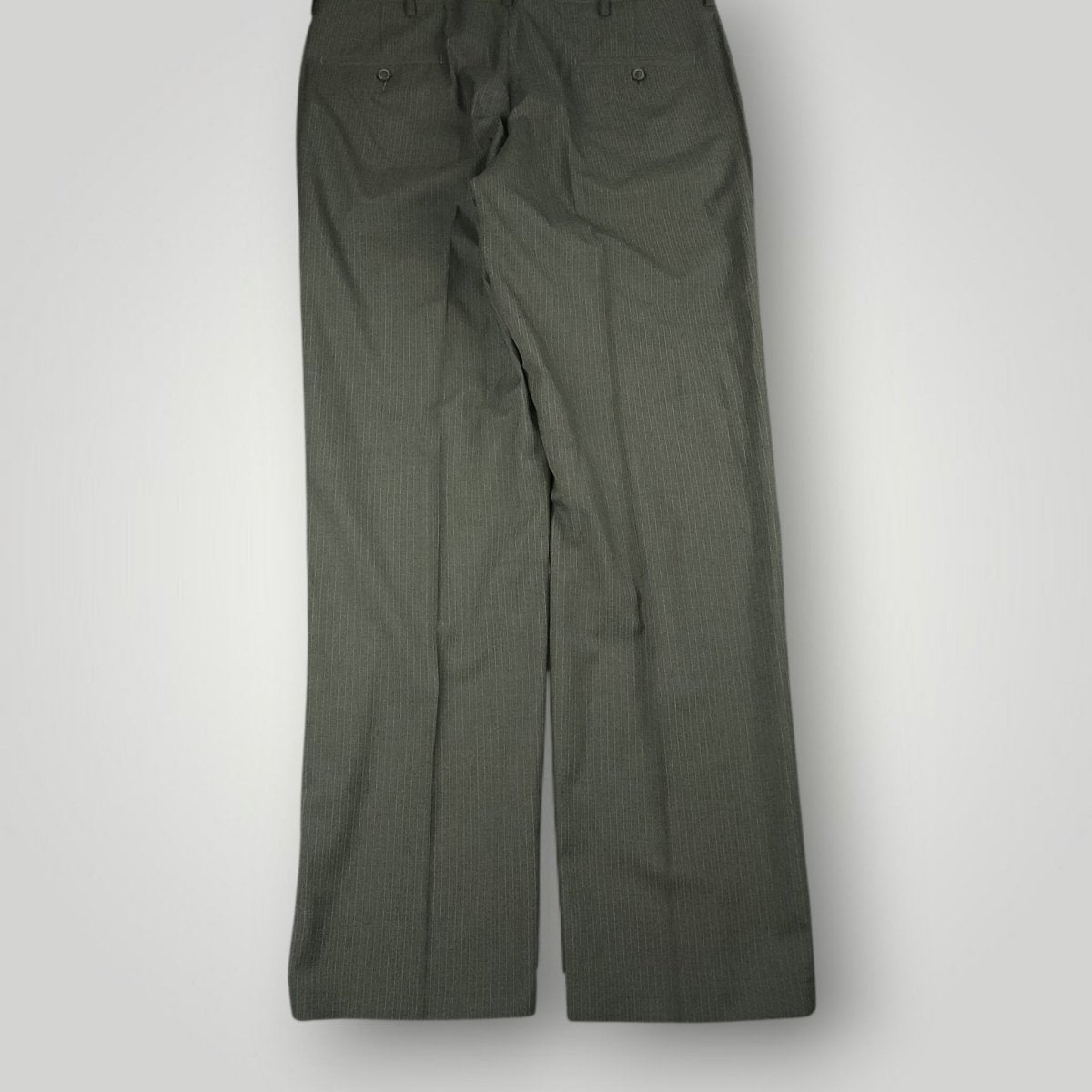 Modern Fit Performance Travel Pinstripe Suit 44L/36R