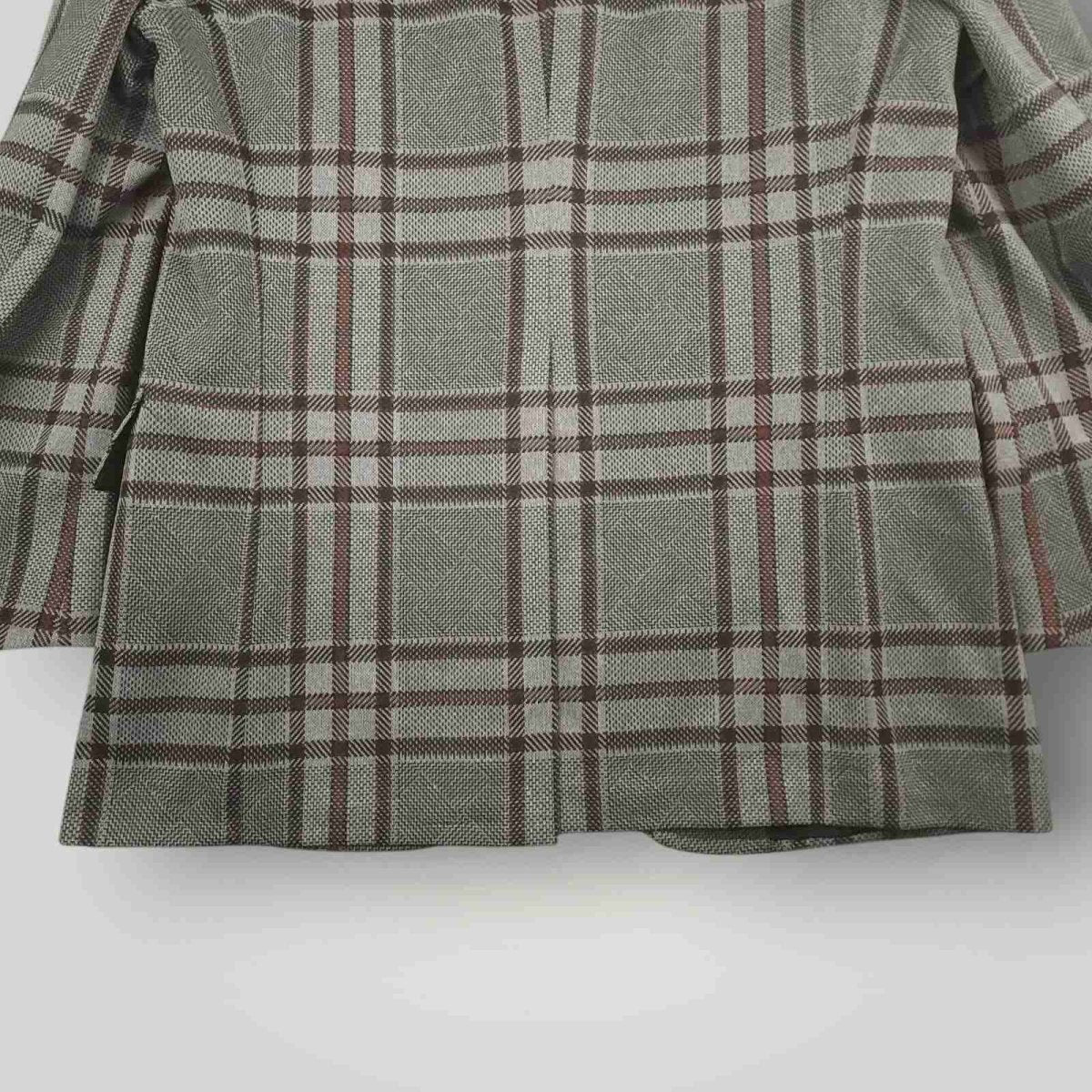 Vintage 60s Hart Schaffner Marx Tropical Wool Blend Prince of Wales Check Slim Fit Sport Coat 40R