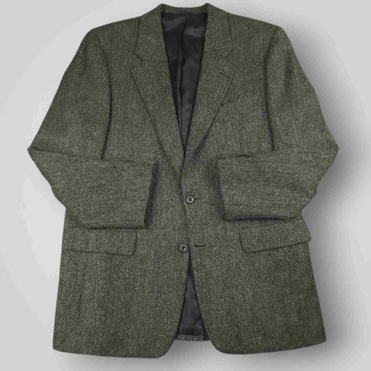 Hickey Freeman Canterbury Relaxed Fit Lambswool Blend Tweed Jacket 41R/42R