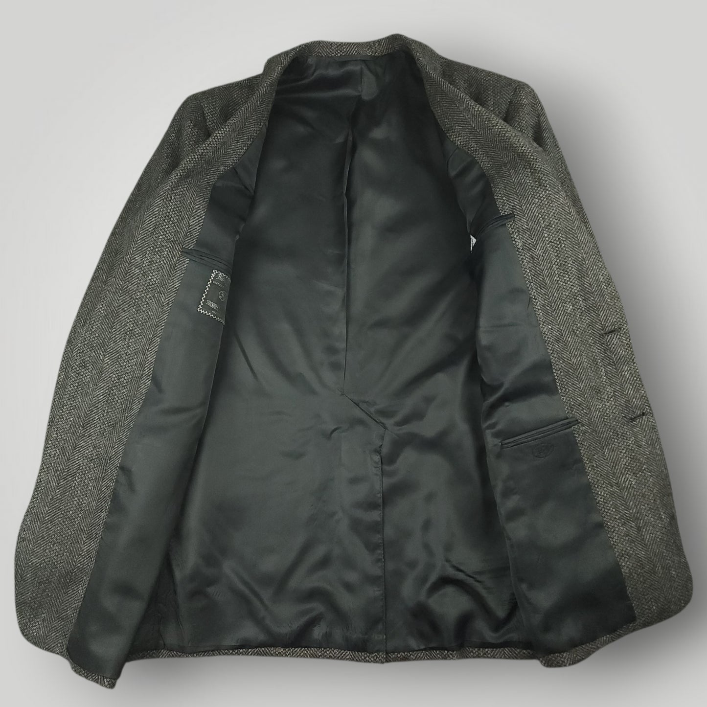 Relaxed Fit Lambswool Blend Tweed Jacket 41R/42R