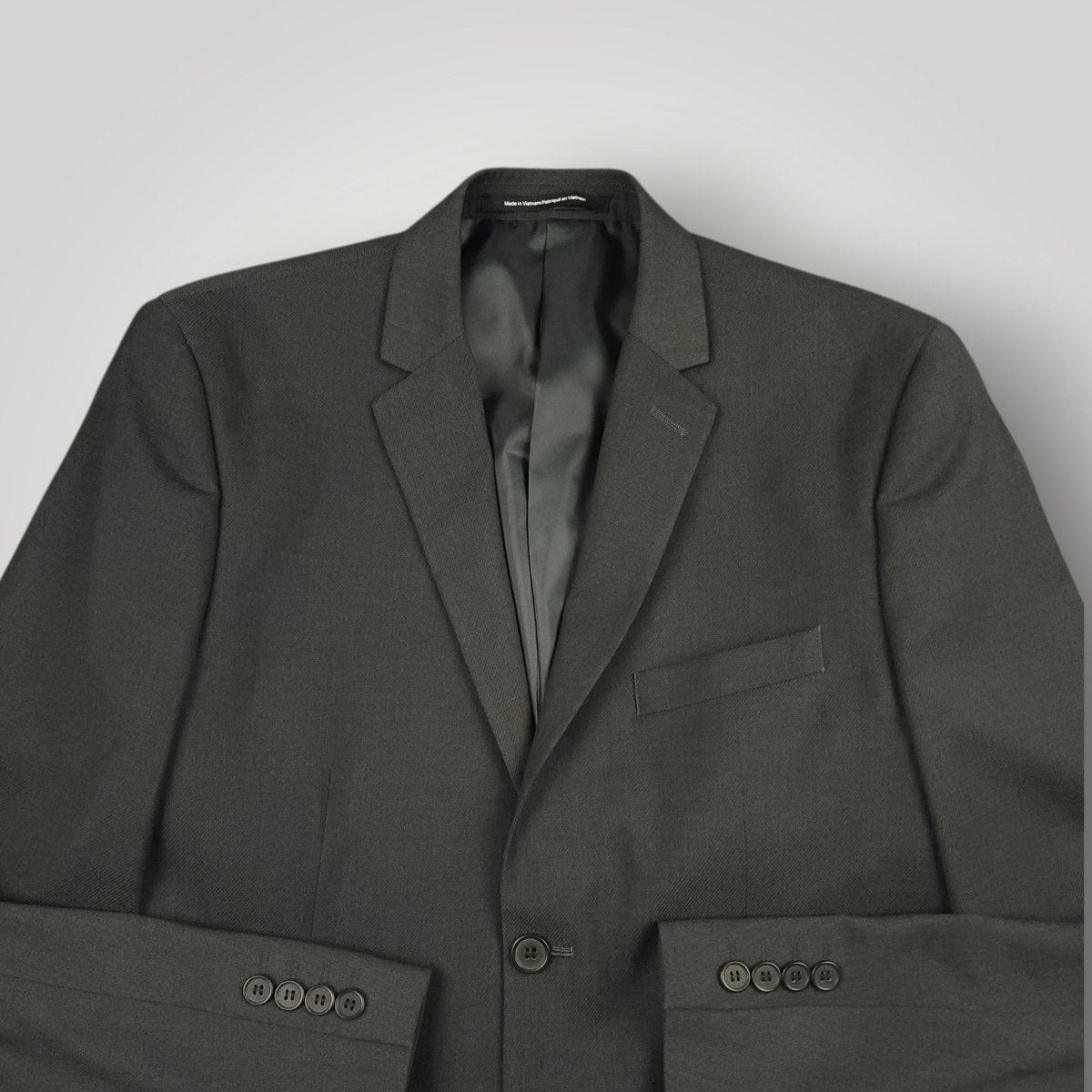 Slim Fit Travel Lightweight Birdseye Suit 38S/30R