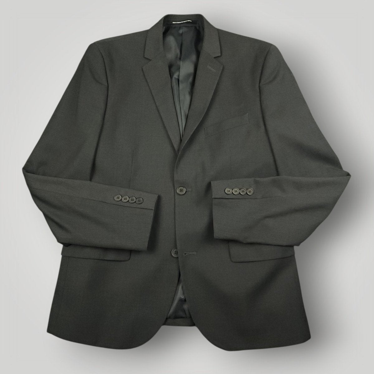 Slim Fit Travel Lightweight Birdseye Suit 38S/30R