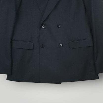 Hugo Boss Tollegno Wool Slim Fit Double Breasted Harvey Gatlin Suit 40R/34R