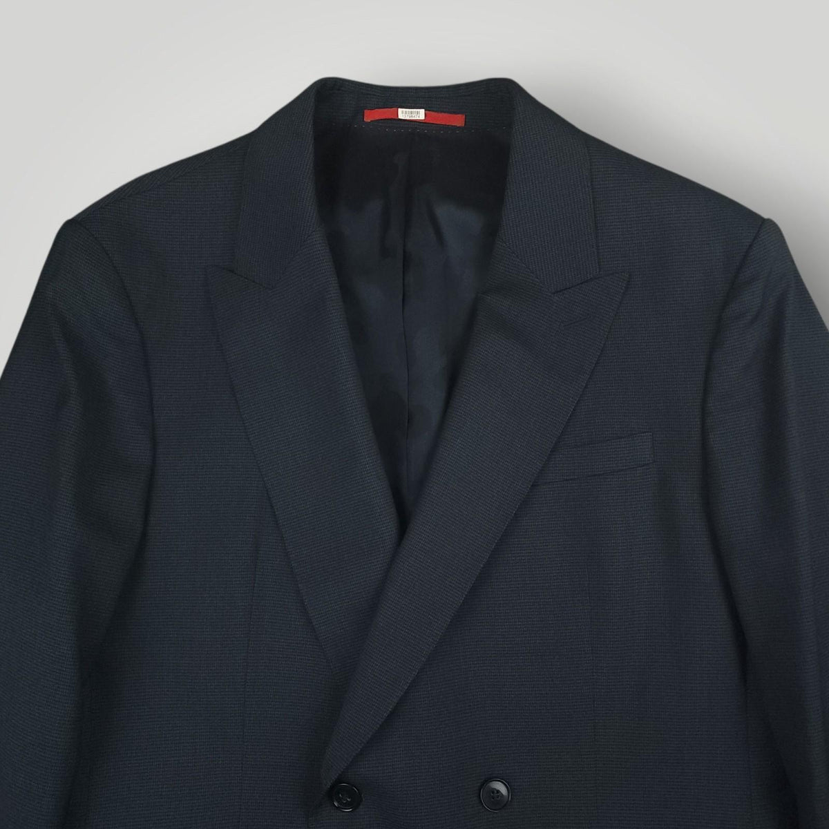 Hugo Boss Tollegno Wool Slim Fit Double Breasted Harvey Gatlin Suit 40R/34R