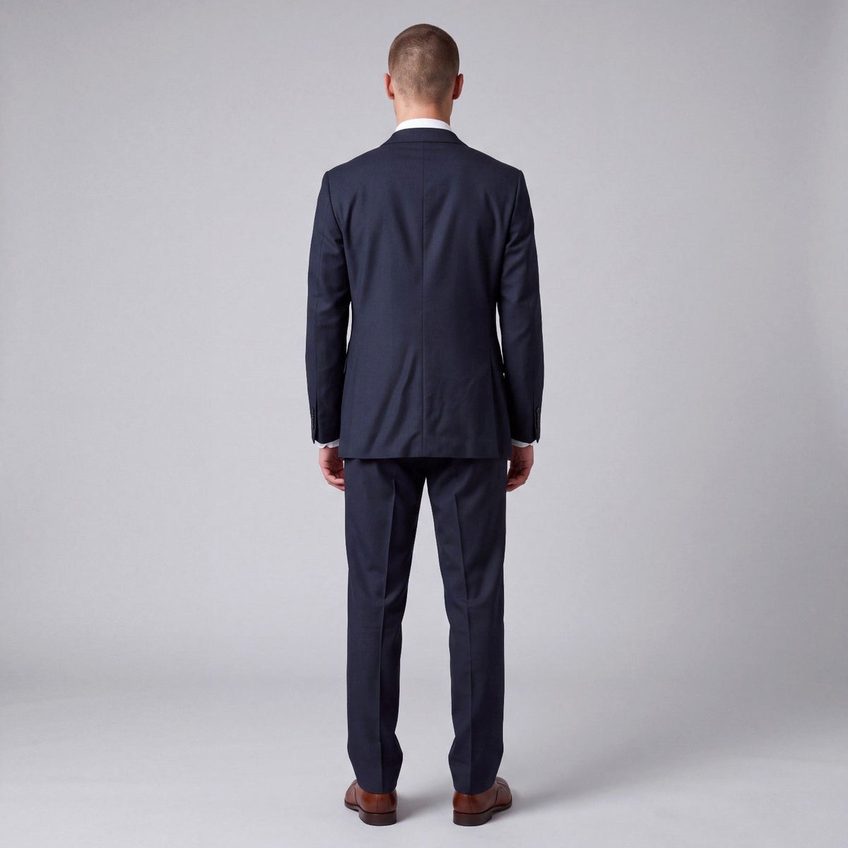 Hugo Boss Tollegno Wool Slim Fit Double Breasted Harvey Gatlin Suit 40R/34R