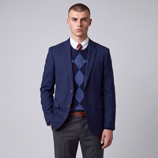J.Crew Thompson Flex Wool Cotton Blend Travel Sport Coat 36S