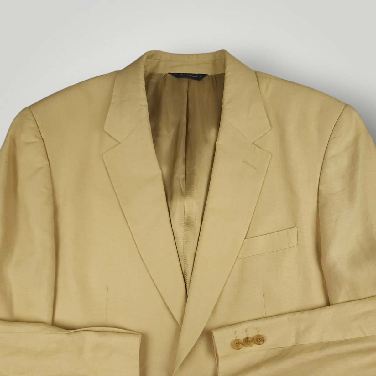 Vintage Y2K Classic Fit Linen Sport Coat 42R