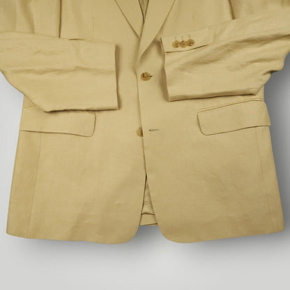 Vintage Y2K Classic Fit Linen Sport Coat 42R