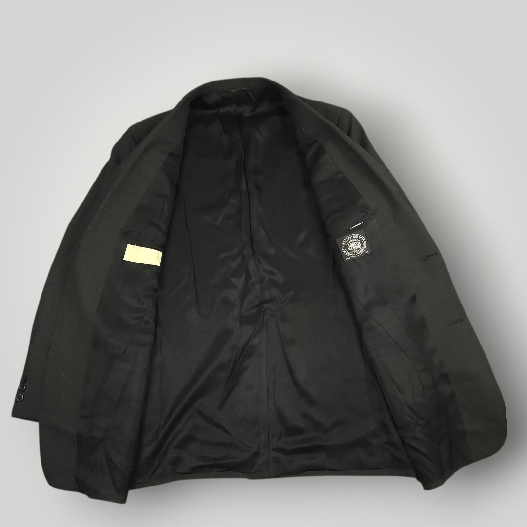 Vintage 90s Prestige 3 Roll 2 Wool Sack Jacket 44L