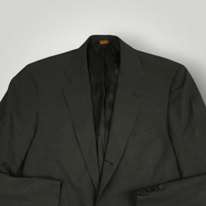 Vintage 90s Prestige 3 Roll 2 Wool Sack Jacket 44L