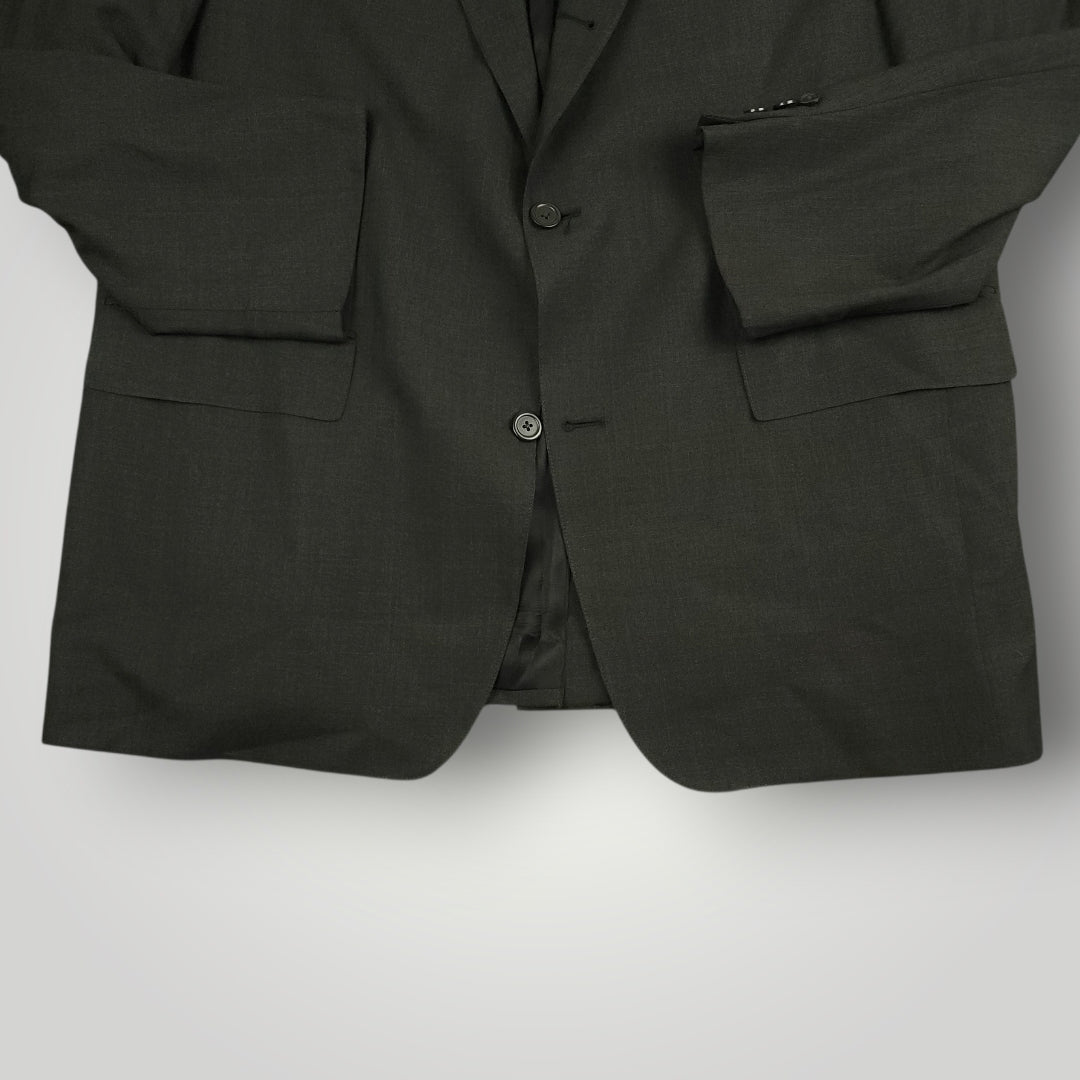 Vintage 90s Prestige 3 Roll 2 Wool Sack Jacket 44L