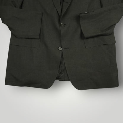 Vintage 90s Prestige 3 Roll 2 Wool Sack Jacket 44L