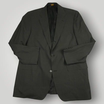 Vintage 90s Prestige 3 Roll 2 Wool Sack Jacket 44L