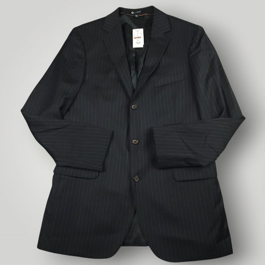 Y2K Italian Wool Pinstripe Luxury Sport Coat 40L