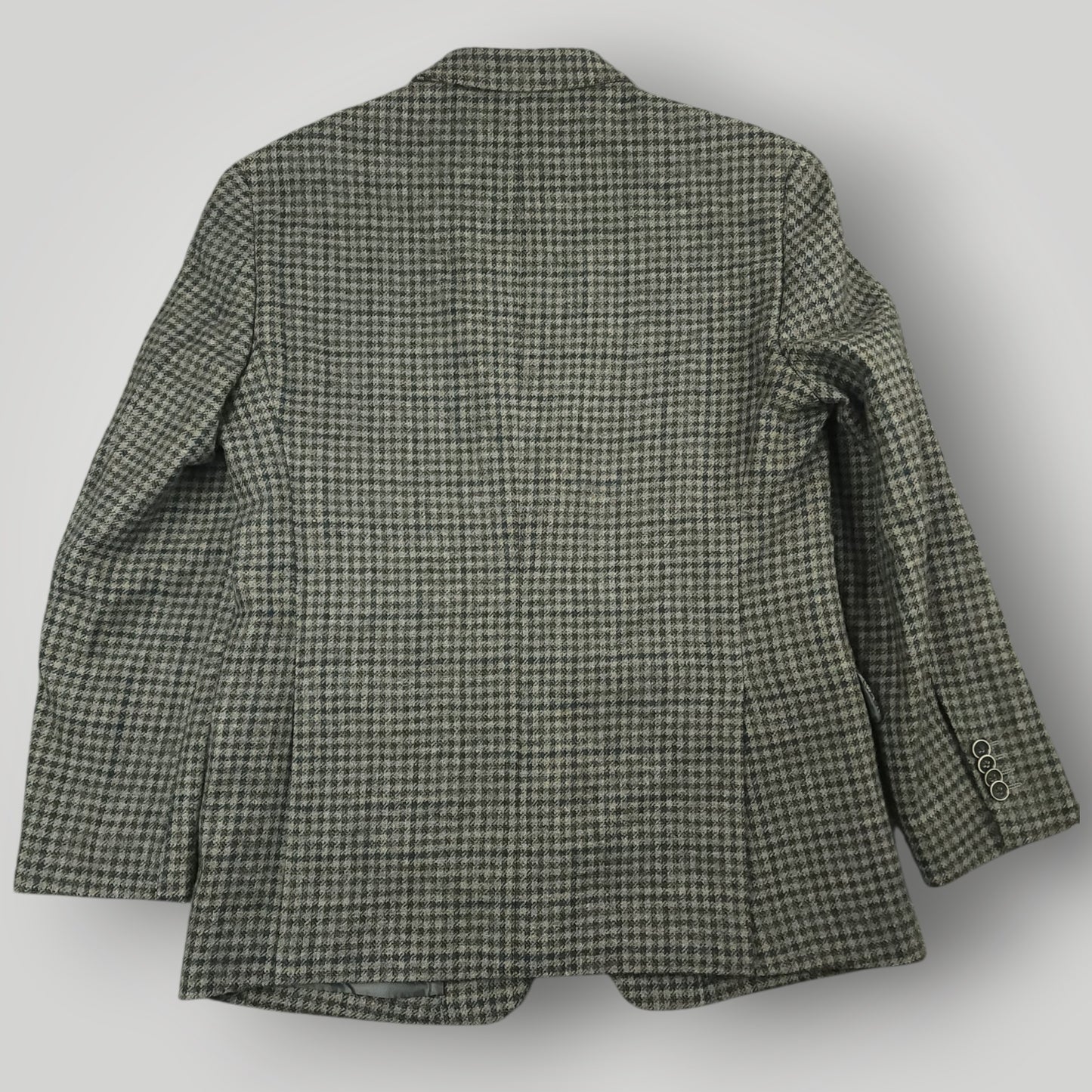 Joe Joseph Abboud Slim Fit Flannel Wool Houndstooth Sport Coat 40S
