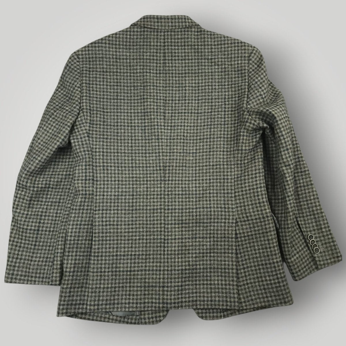 Joe Joseph Abboud Slim Fit Flannel Wool Houndstooth Sport Coat 40S