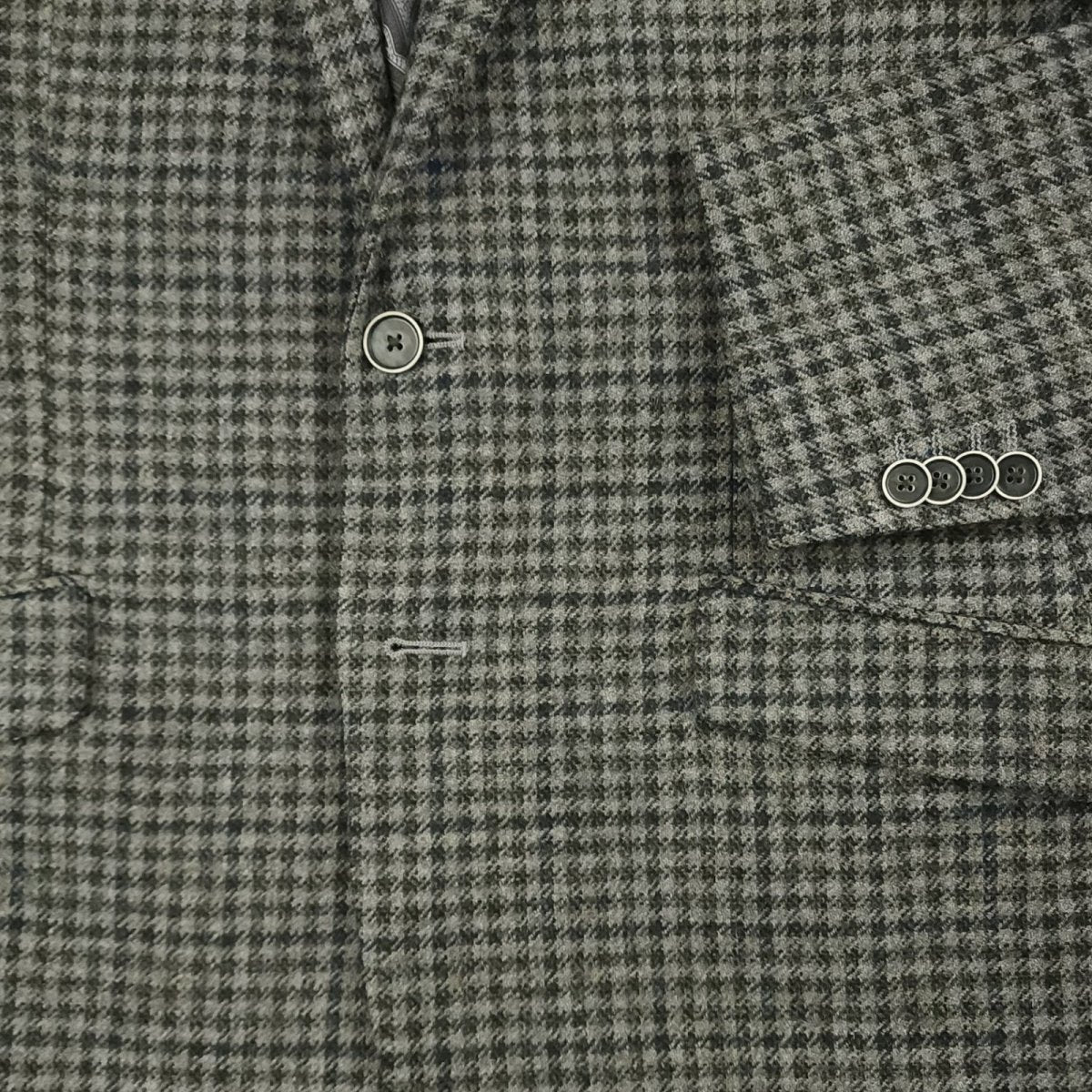 Joe Joseph Abboud Slim Fit Flannel Wool Houndstooth Sport Coat 40S