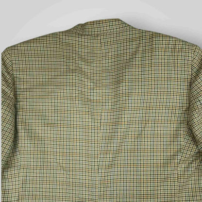 Jos A Bank Gun Club Check Silk Wool Classic Fit Sport Coat 48L