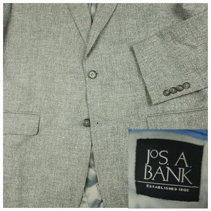 Tailored Fit Linen Wool Sport Coat 44R
