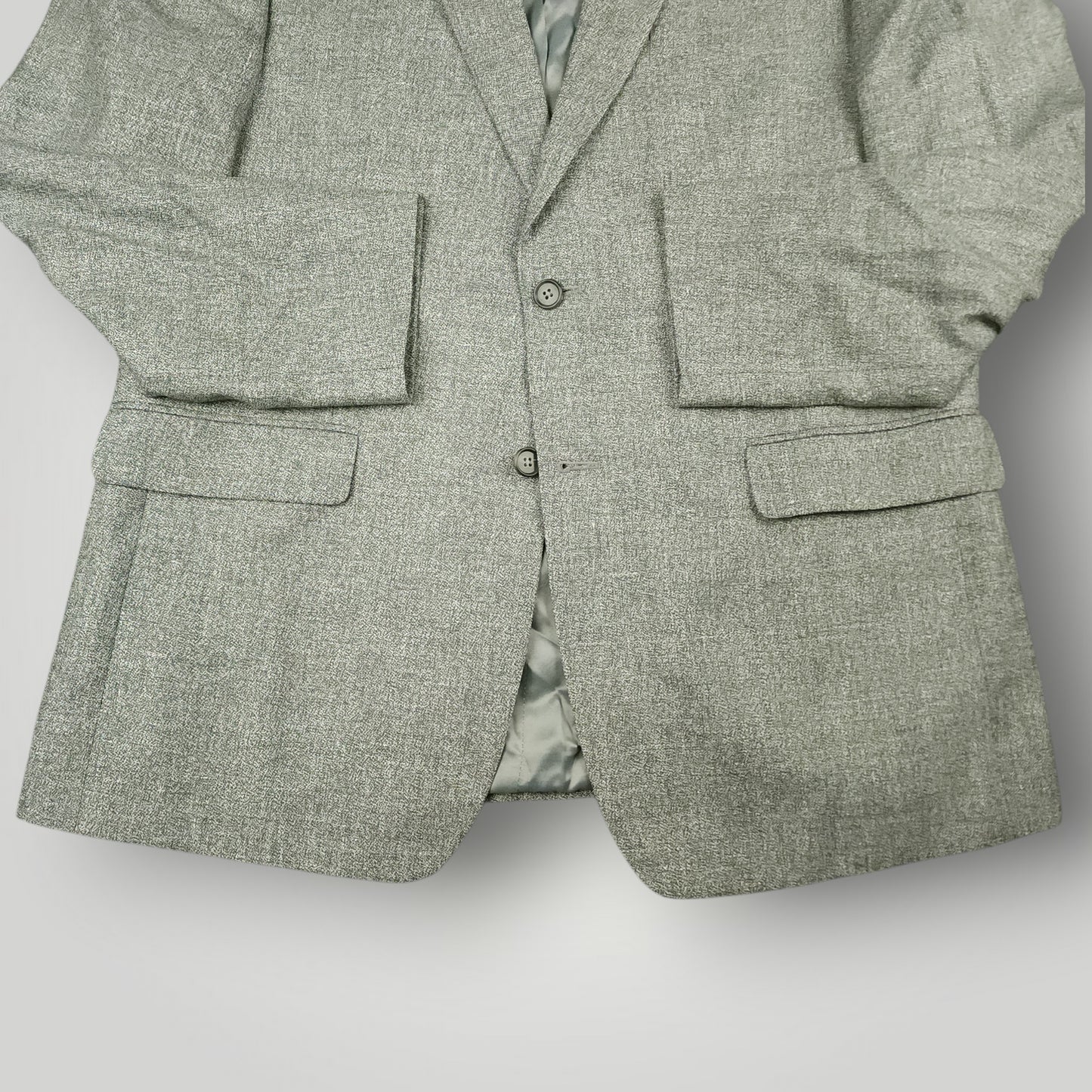 Tailored Fit Linen Wool Sport Coat 44R
