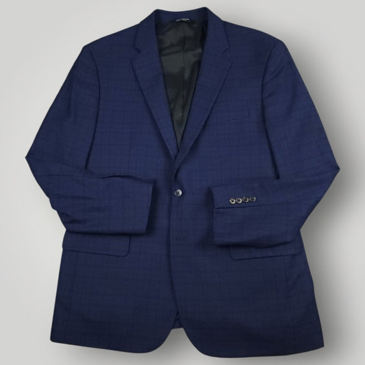 Traveler Slim Fit Wool Plaid Sport Coat 44R