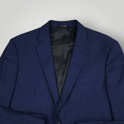 Traveler Slim Fit Wool Plaid Sport Coat 44R