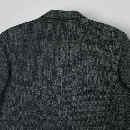 Harris Tweed Jos A Bank Wool Herringbone Sports Coat 40R