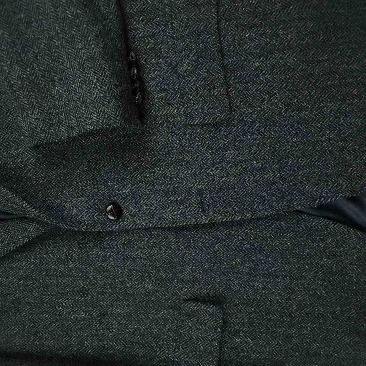 Harris Tweed Jos A Bank Wool Herringbone Sports Coat 40R