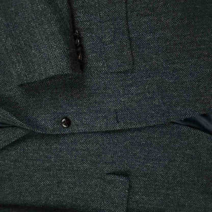 Harris Tweed Jos A Bank Wool Herringbone Sports Coat 40R