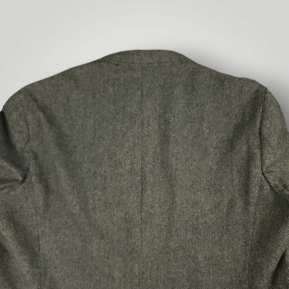 Jos A Bank 1905 Flannel Wool Elbow Patch Tailored Fit Sport Coat 52L
