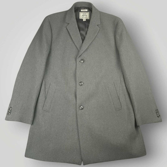 Jos A Bank 1905 Wool Blend Oversized Winter Top Long Coat 46L
