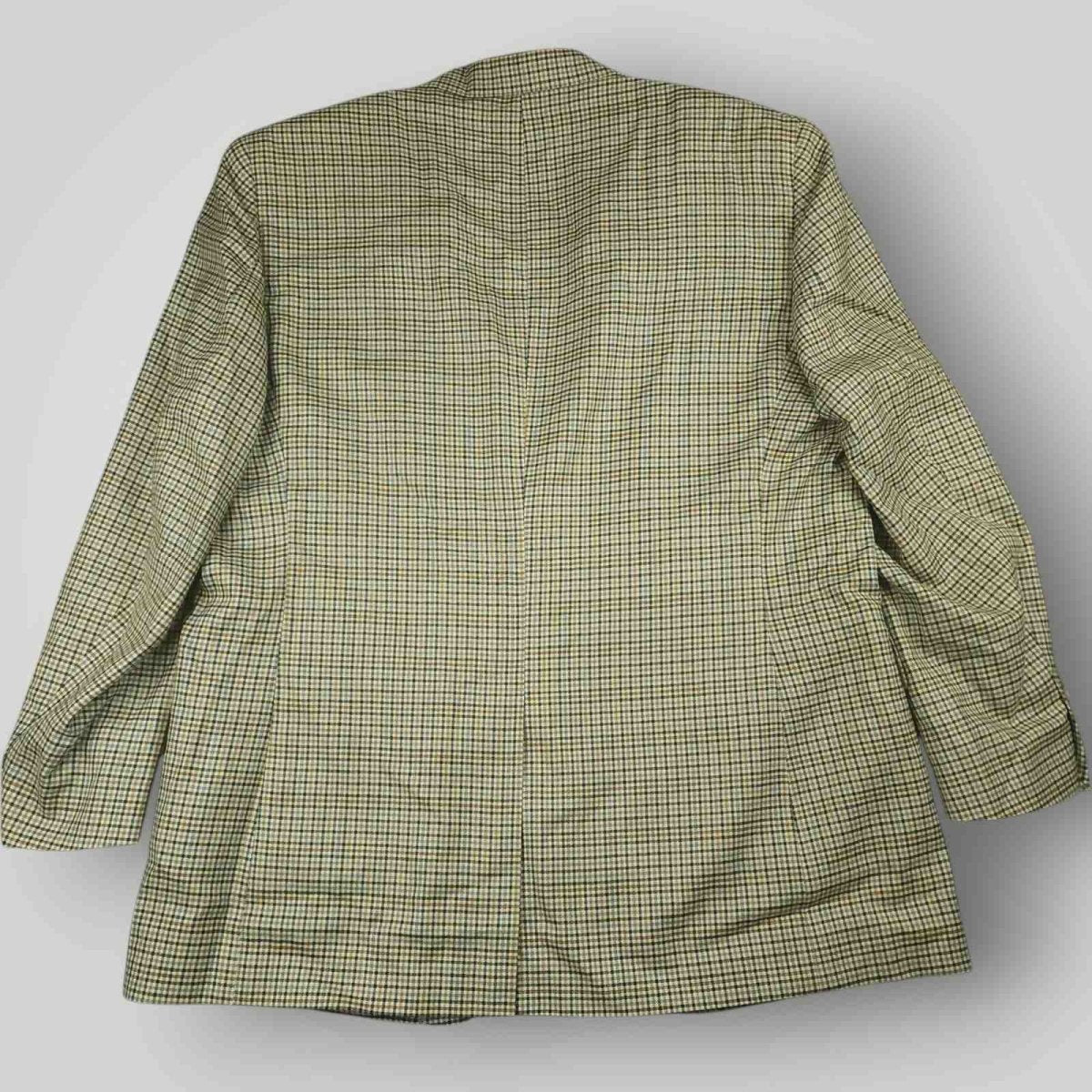 Jos A Bank Gun Club Check Silk Wool Classic Fit Sport Coat 48L