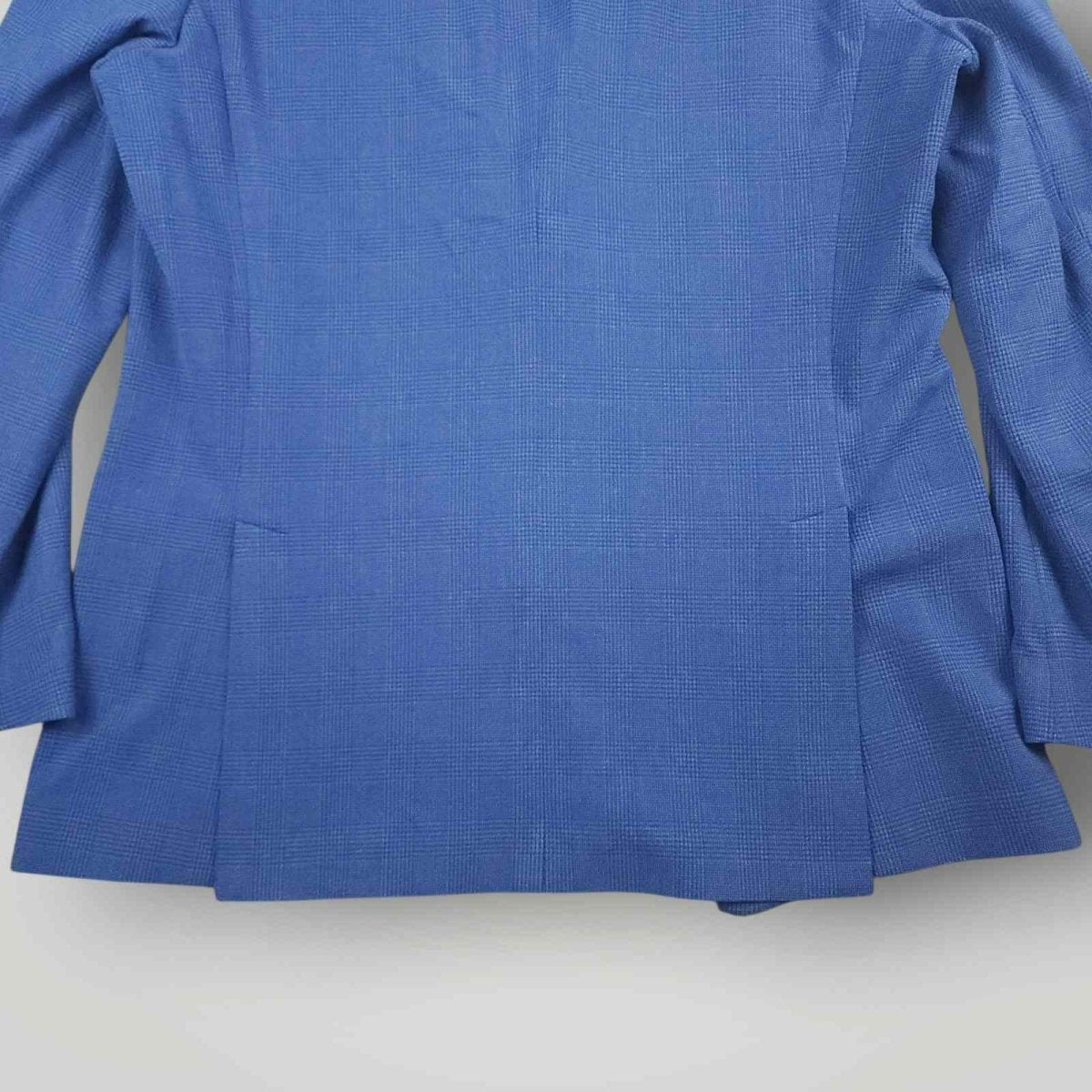 Jos A Bank Traveler Slim Fit Unstructured Glen Check Sport Coat 44L