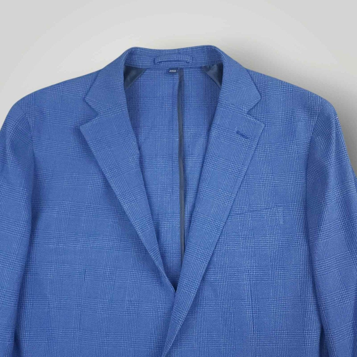 Jos A Bank Traveler Slim Fit Unstructured Glen Check Sport Coat 44L