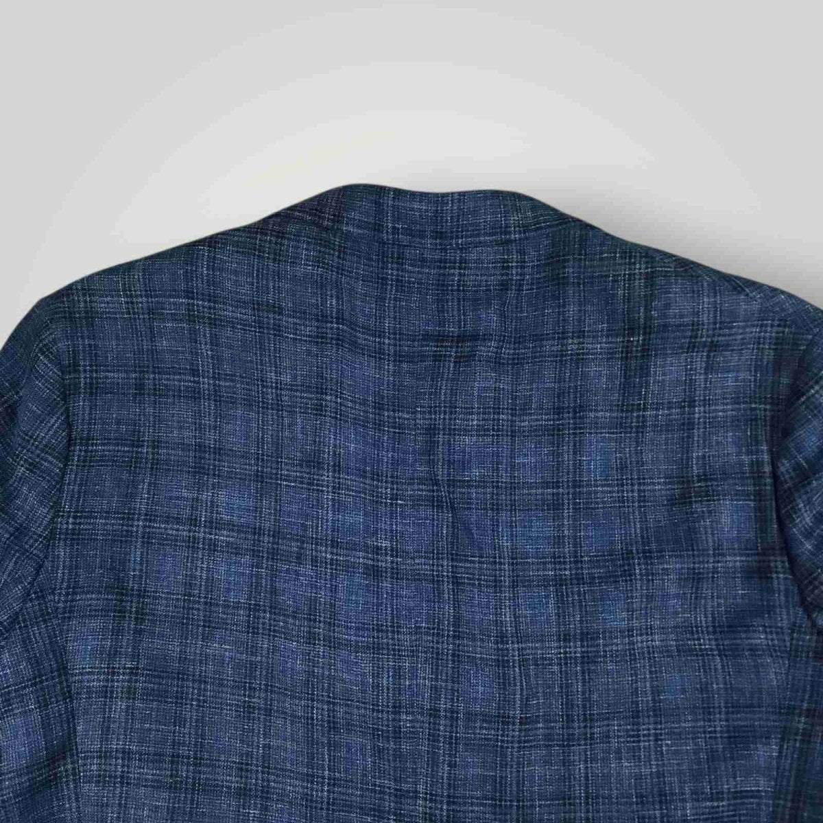Joseph Abboud Hopsack E Thomas Silk Wool Linen Slim Fit Sport Coat 54R