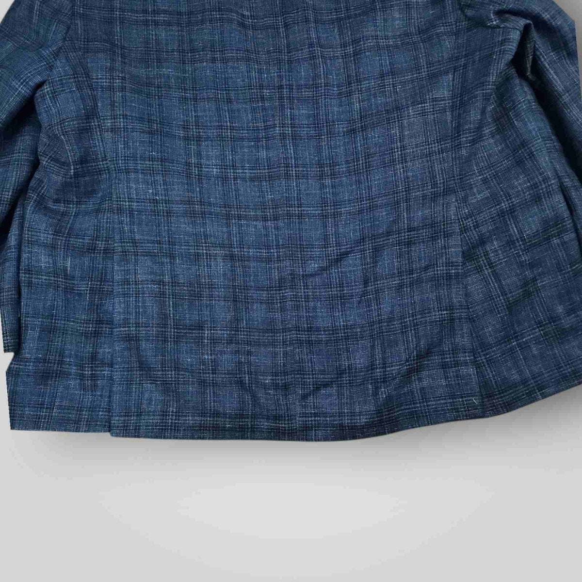 Joseph Abboud Hopsack E Thomas Silk Wool Linen Slim Fit Sport Coat 54R