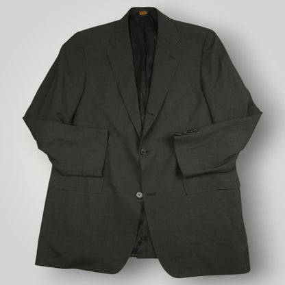 Vintage 90s Prestige 3 Roll 2 Wool Sack Jacket 44L