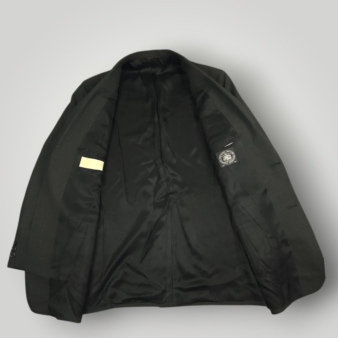 Vintage 90s Prestige 3 Roll 2 Wool Sack Jacket 44L