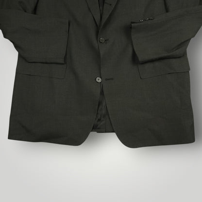 Vintage 90s Prestige 3 Roll 2 Wool Sack Jacket 44L